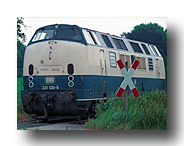 221 120 auf der Angertalbahn