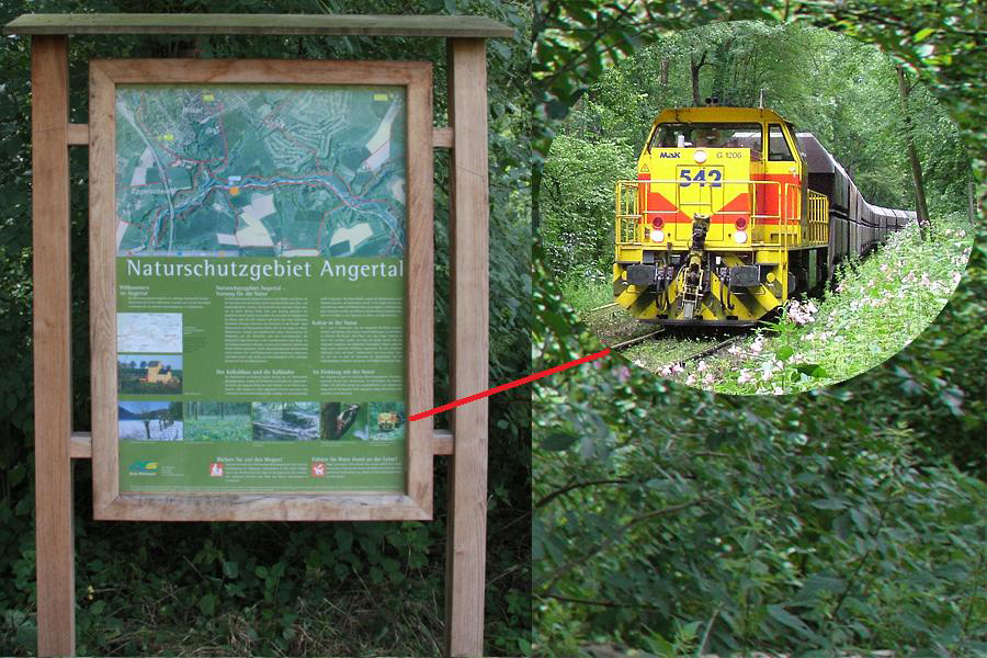 Tafel Kreis Mettmann im Angertal