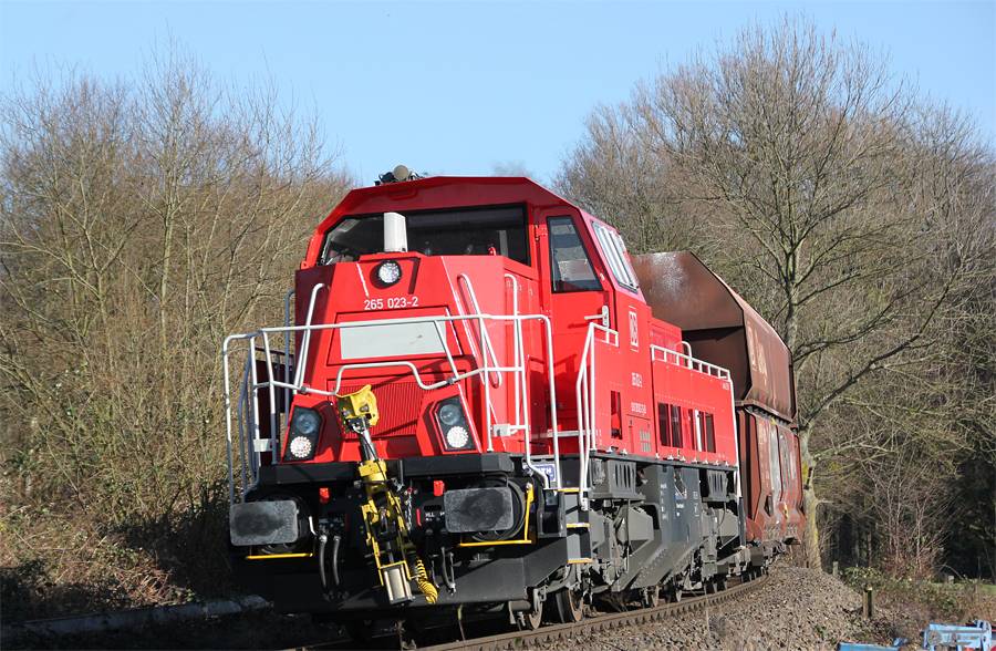 Die Baureihe 265 auf der Angertalbahn